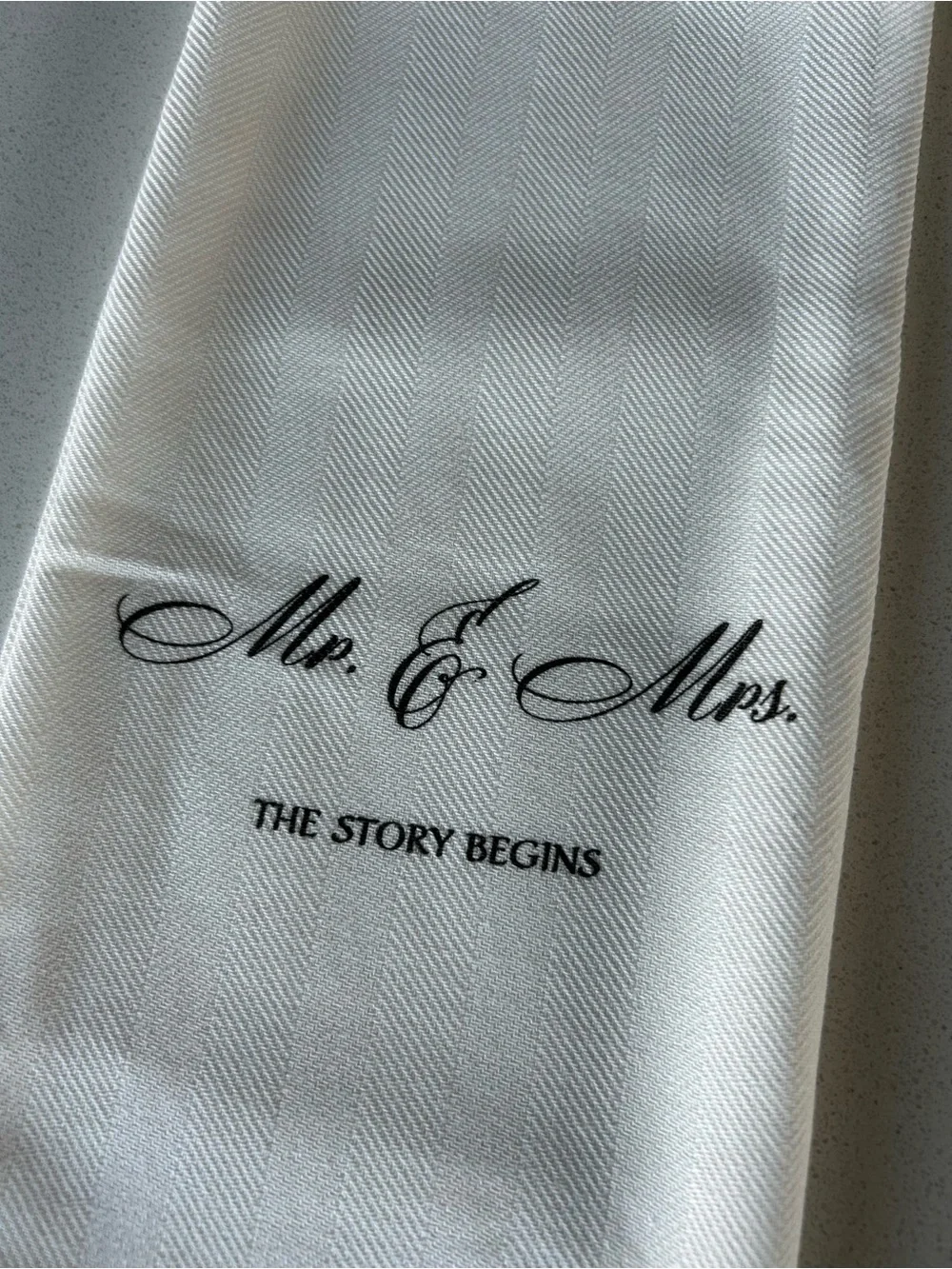 Mr. & Mrs. Tea Towel